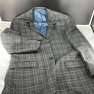 Nautica Sportcoat Vintage 40T Black and Grey